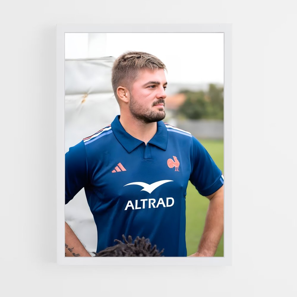 Poster Gregory alldritt soignée – affiche Rugby (vue 3)